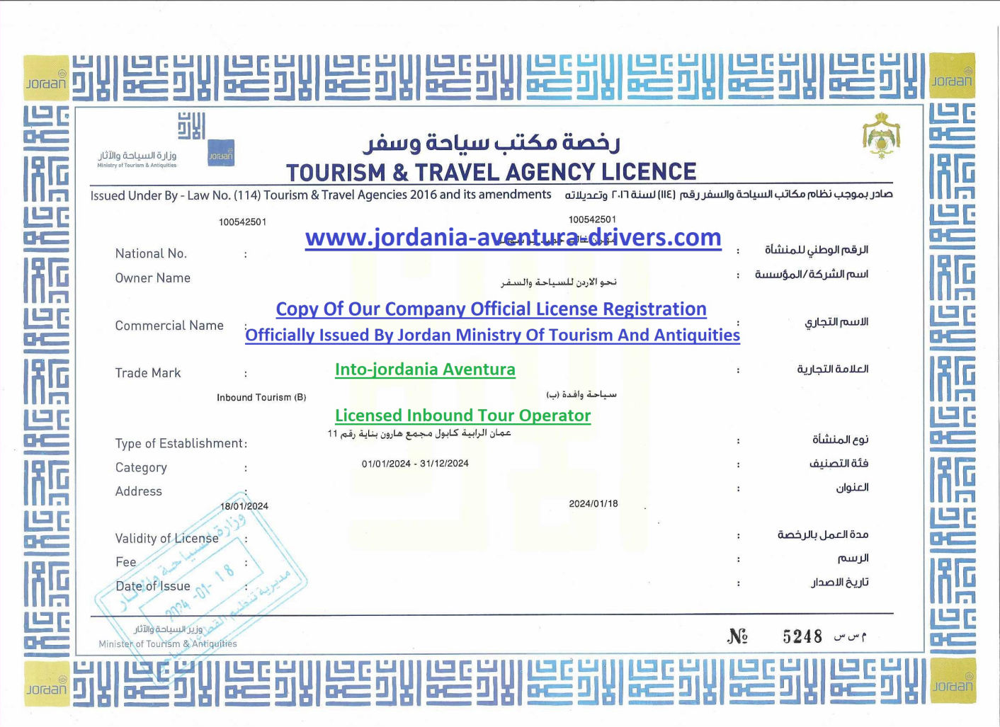 Jordan Tour Operator In Jordan tours drivers