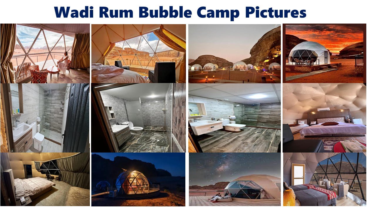 Wadi Rum Bubble tent tour driver jordan