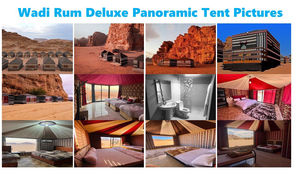 wadi rum Deluxe Panoramic Tent driver tour jordan wadi rum